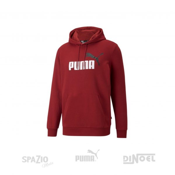Buzo Con Capucha Puma Power Tape Bordo | Solo Deportes