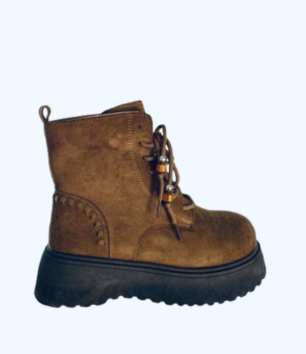 Bota Eys Cordón Caqui Dama